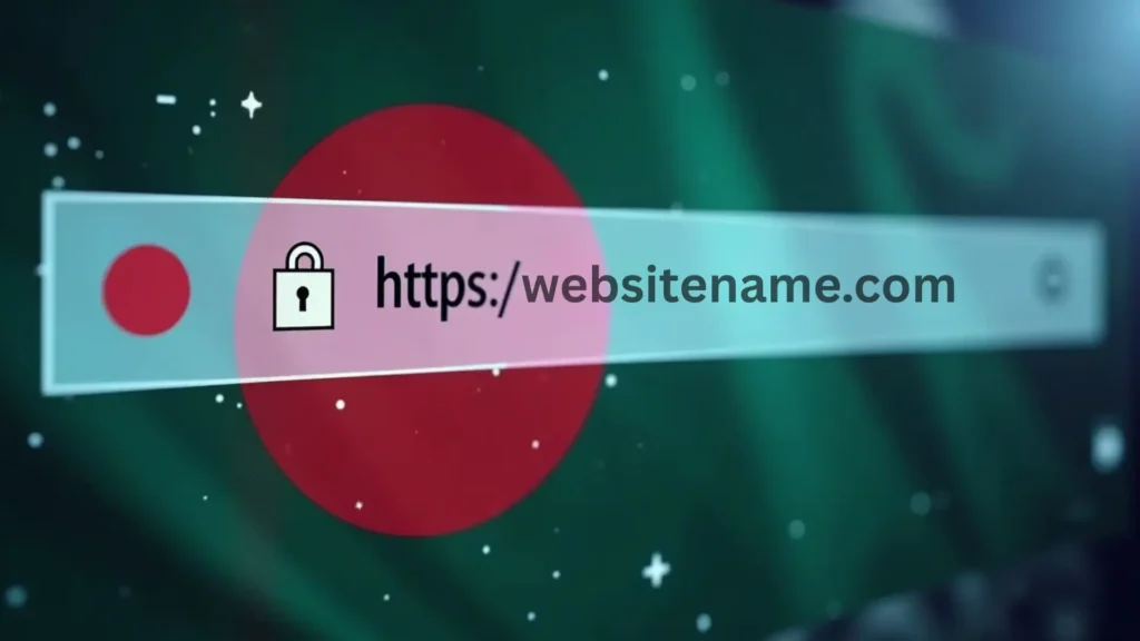 Secure HTTPS website with SSL certificate for Bangladesh political website security