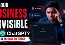 Is Your Business Invisible on ChatGPT? Here Is How to Check Is Your Business Invisible on ChatGPT?